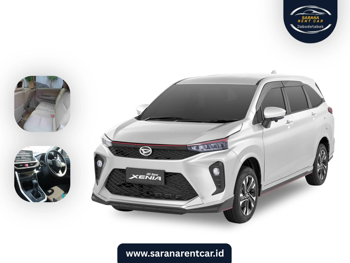 Rental Mobil Daihatsu Xenia Jakarta dengan Sopir (7 Kursi)