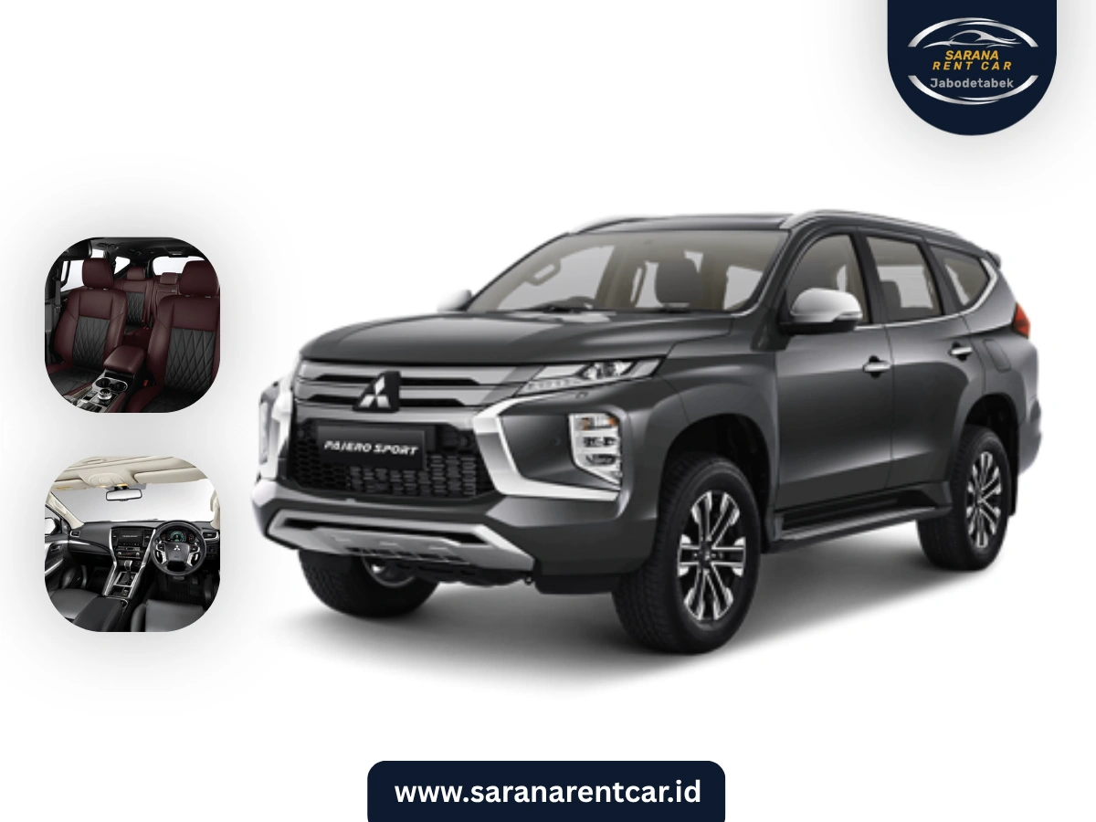 Rental Mobil Mitsubishi Pajero Sport Jakarta dengan Sopir (7 Kursi)