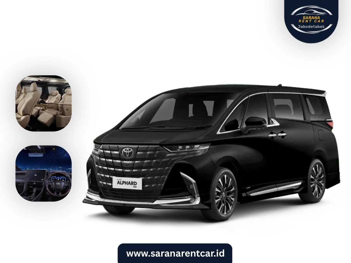 Rental Mobil Toyota Alphard Jakarta dengan Sopir (7 Kursi)