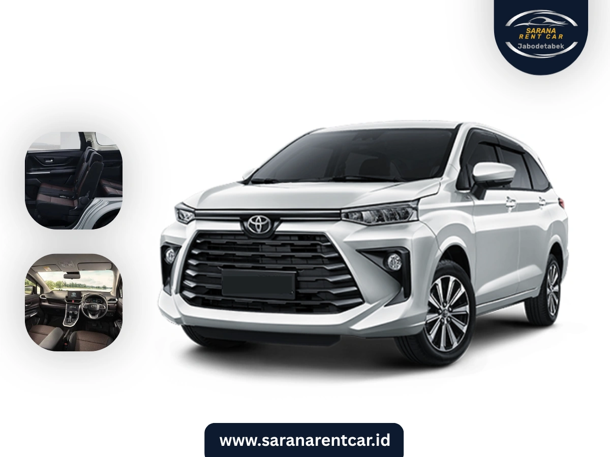 Rental Mobil Toyota Avanza Jakarta dengan Sopir (7 Kursi)