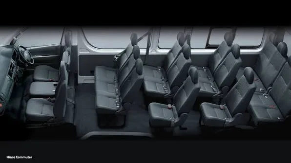 Interior Rental Mobil Toyota Hiace Commuter Jakarta - Foto 2