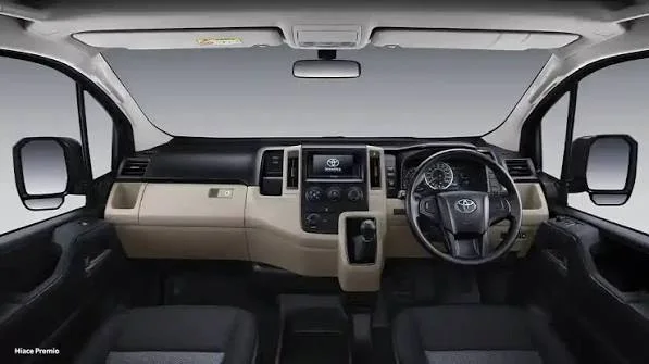 Interior Rental Mobil Toyota Hiace Premio Jakarta - Foto 7